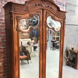 Two-door ice cabinet, louis XV style