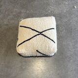 Moroccan berber pouf of sol Beni Ouarain