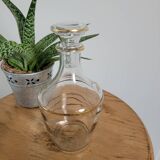 Small glass bottle with gold edges