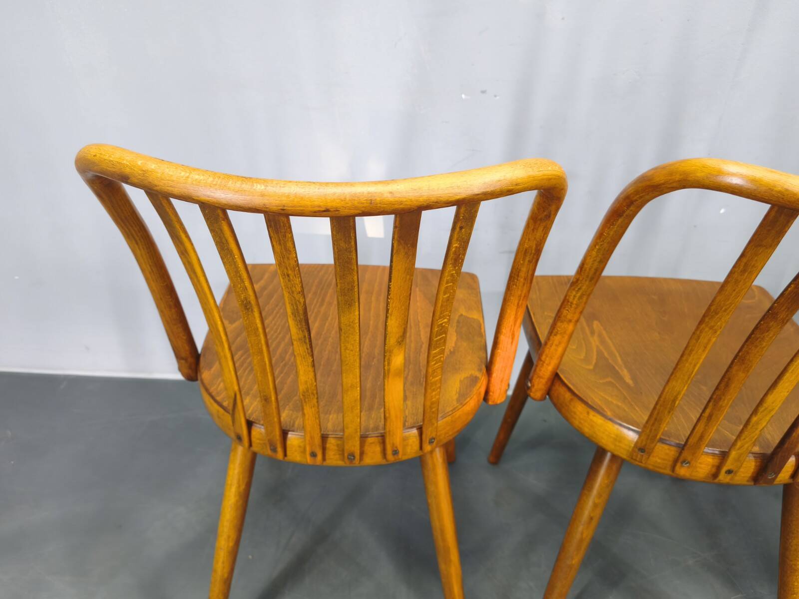 Antonin Suman for TON Dining Chairs, 1960s, Set of Four