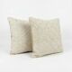 Set of 2 vintage kilim cushion covers 51x51 cm