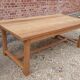 Table de ferme en chêne 2m