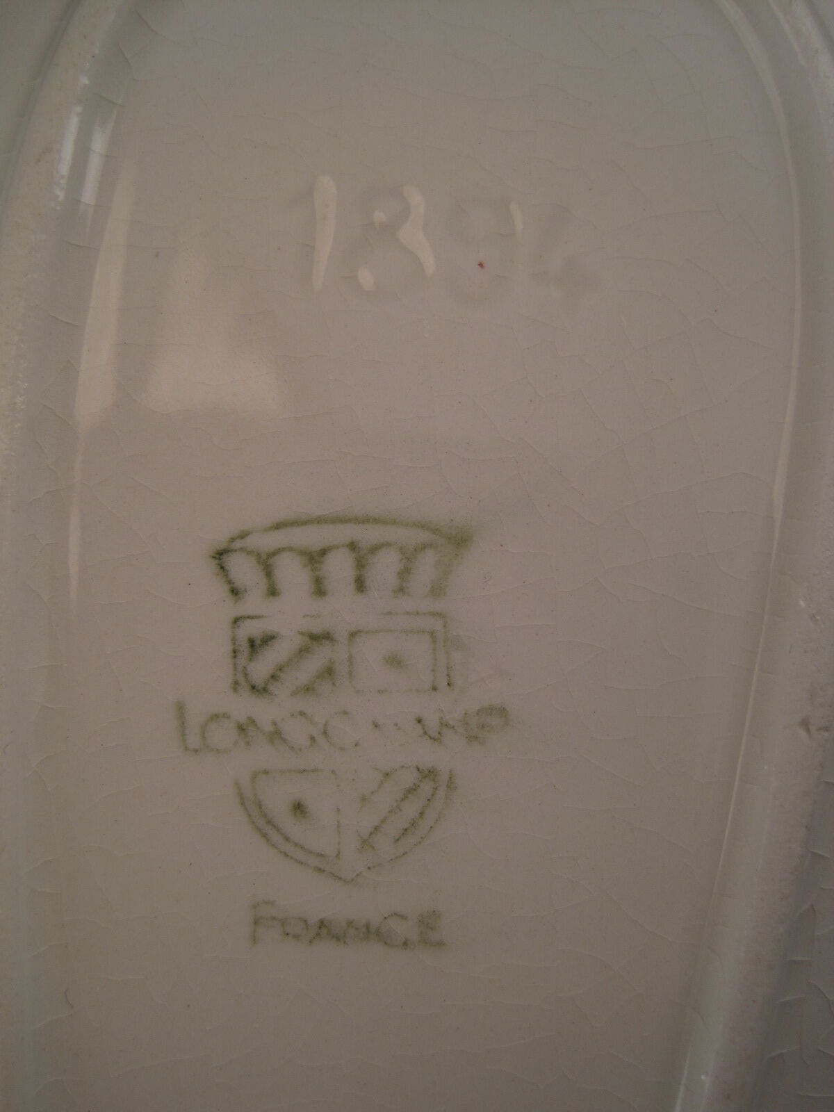 Empty cup pocket ravier vintage earthenware from LONGCHAMP FRANCE circa 1950 1960