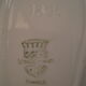 Empty cup pocket ravier vintage earthenware from LONGCHAMP FRANCE circa 1950 1960