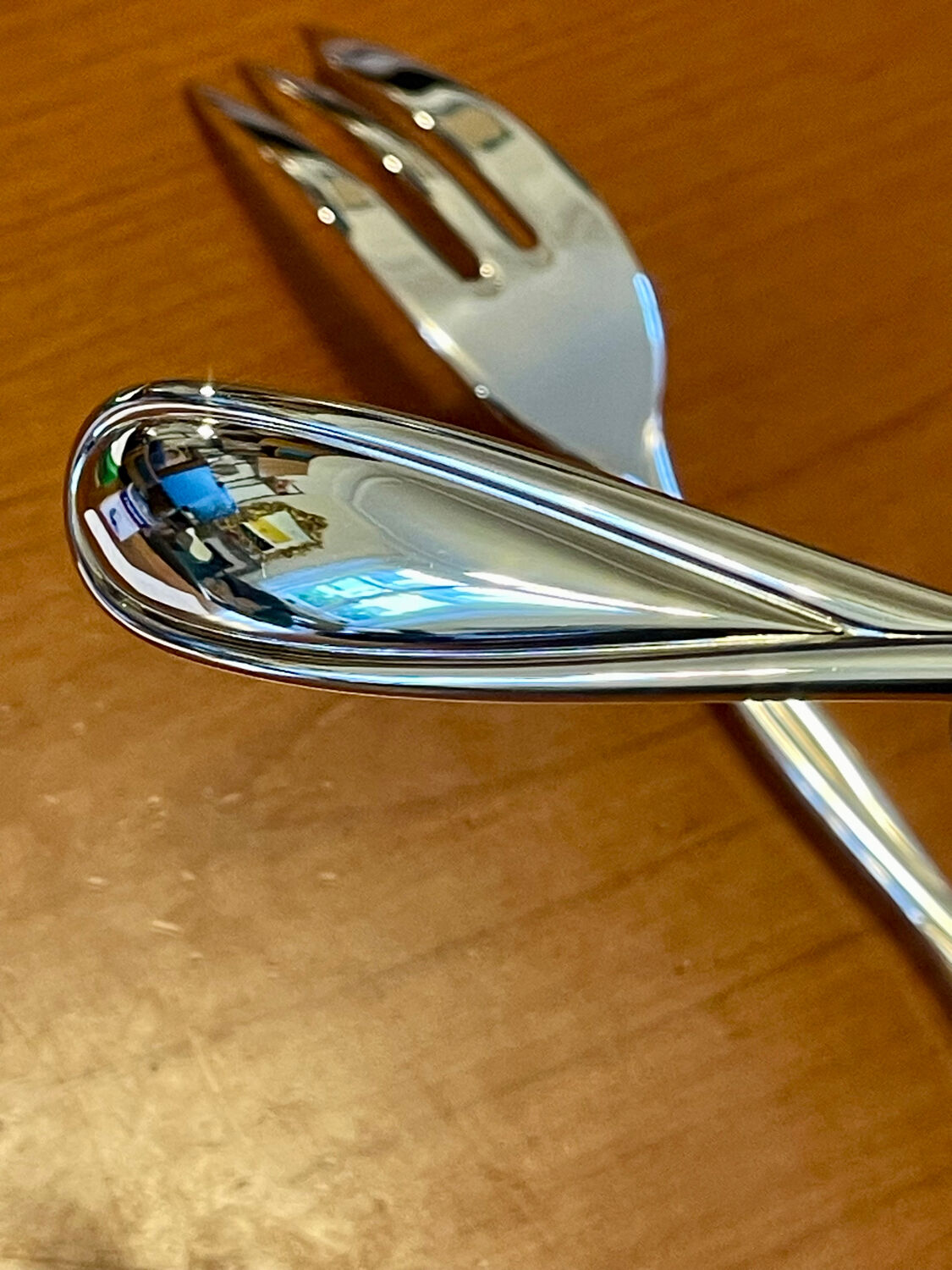 Christofle Galéa, 2 serving cutlery in very good condition.