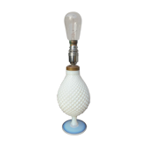 Vintage opaline pineapple lamp Sèvres France