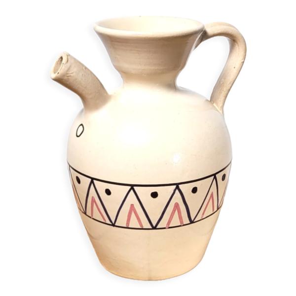 Pichet céramique poterie décorée — Beyit