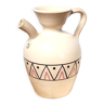 Ceramic pitcher decorated pottery