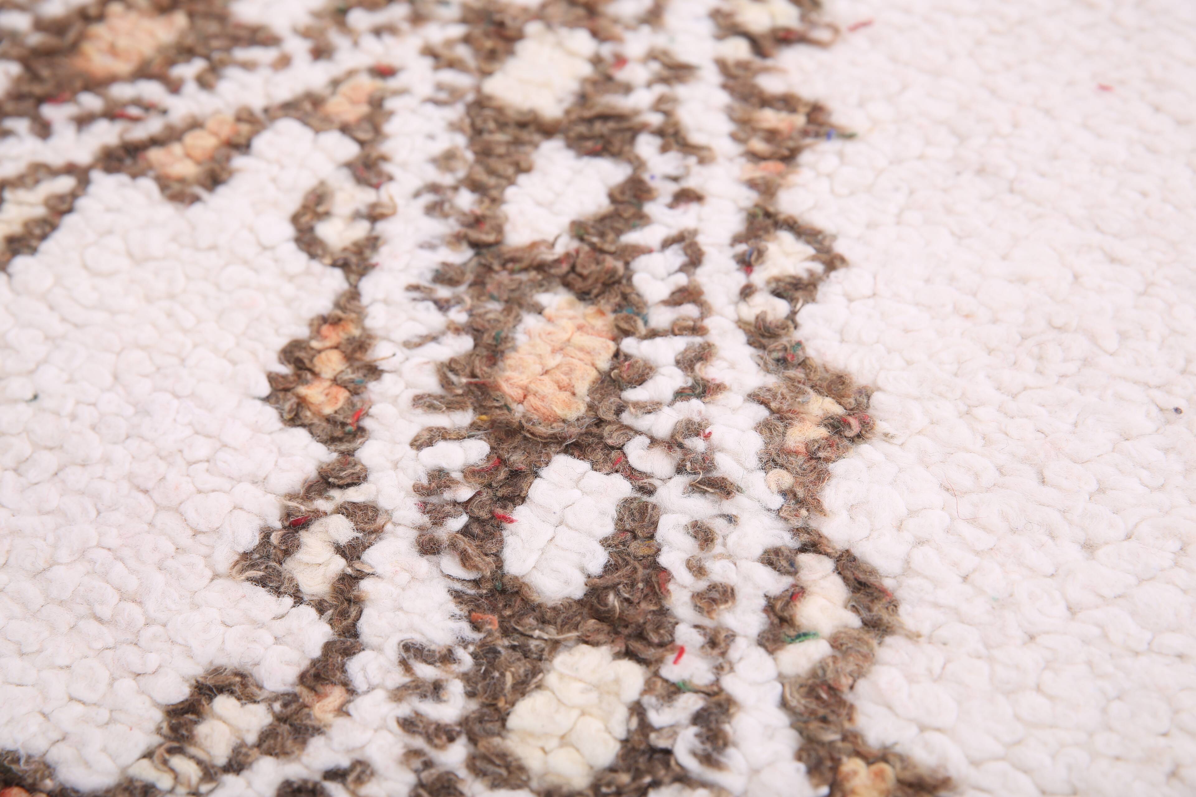 Vintage Moroccan Rug 177 x 269 cm - Berber Wool Rug - Beni Ourain Rug