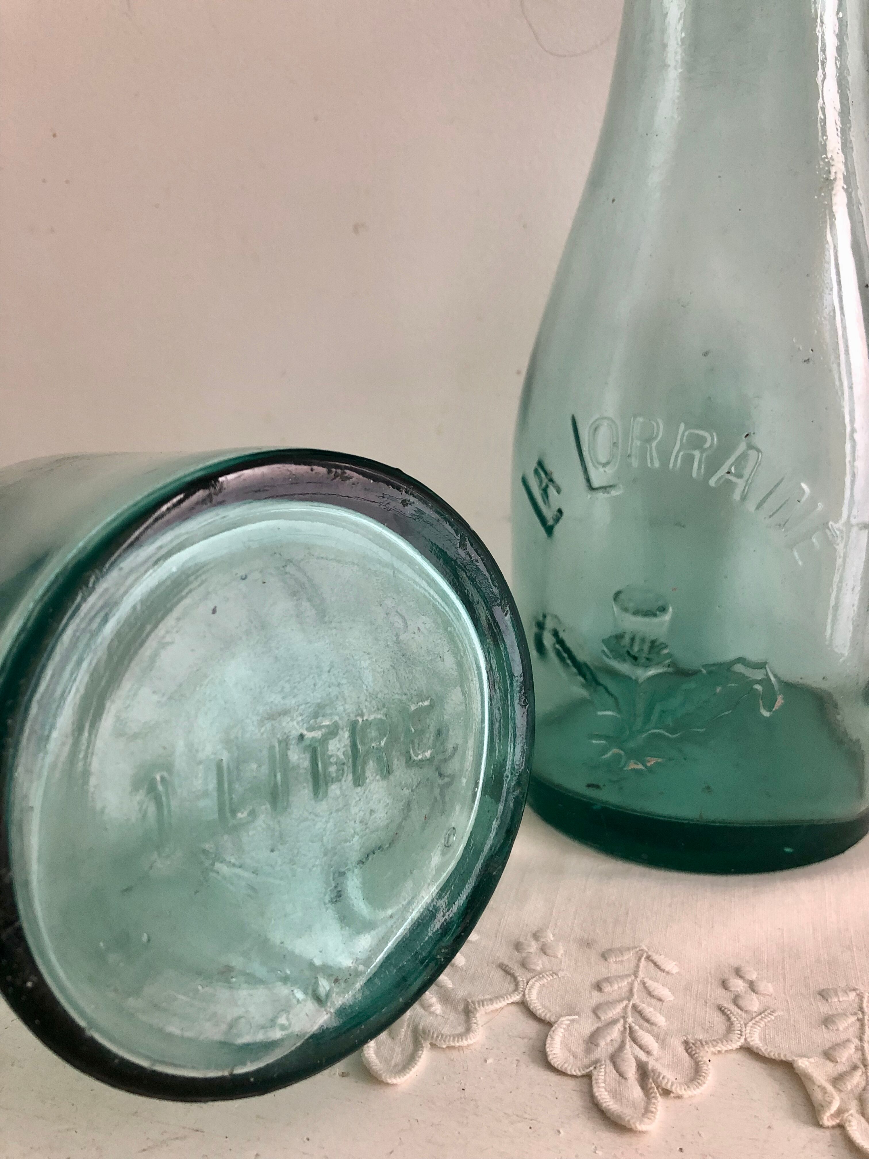 Paire de bocaux aux chardons "La Lorraine" - 1 litre
