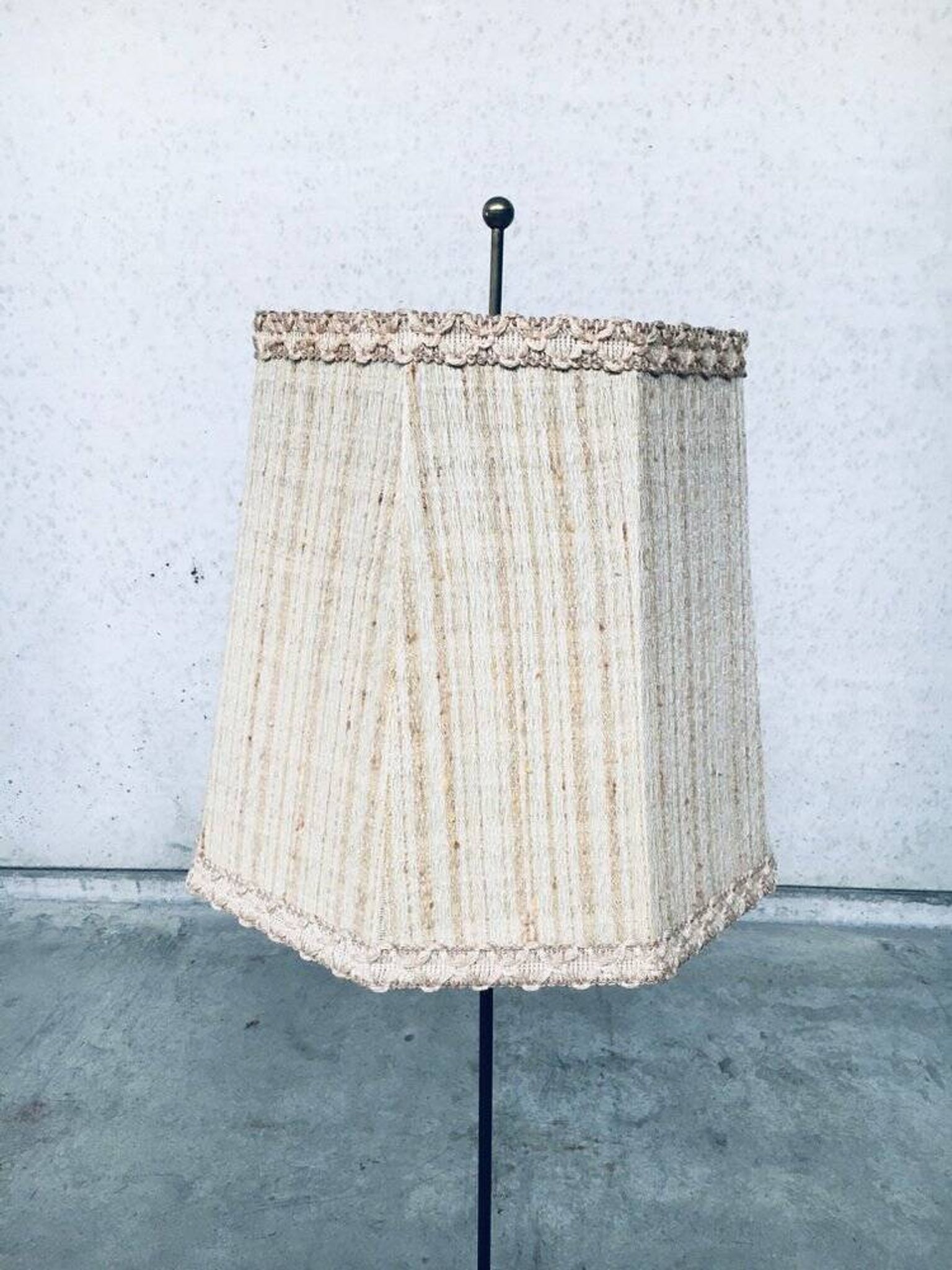 Space Age Floor Lamp, Belgium, 1950s