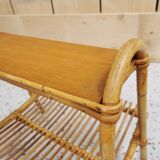 Rattan magazine door