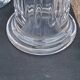 Set of 3 Daum crystal vases model Cythère from the 80s