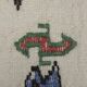 Vintage Turkish kilim handwoven 176x260 cm