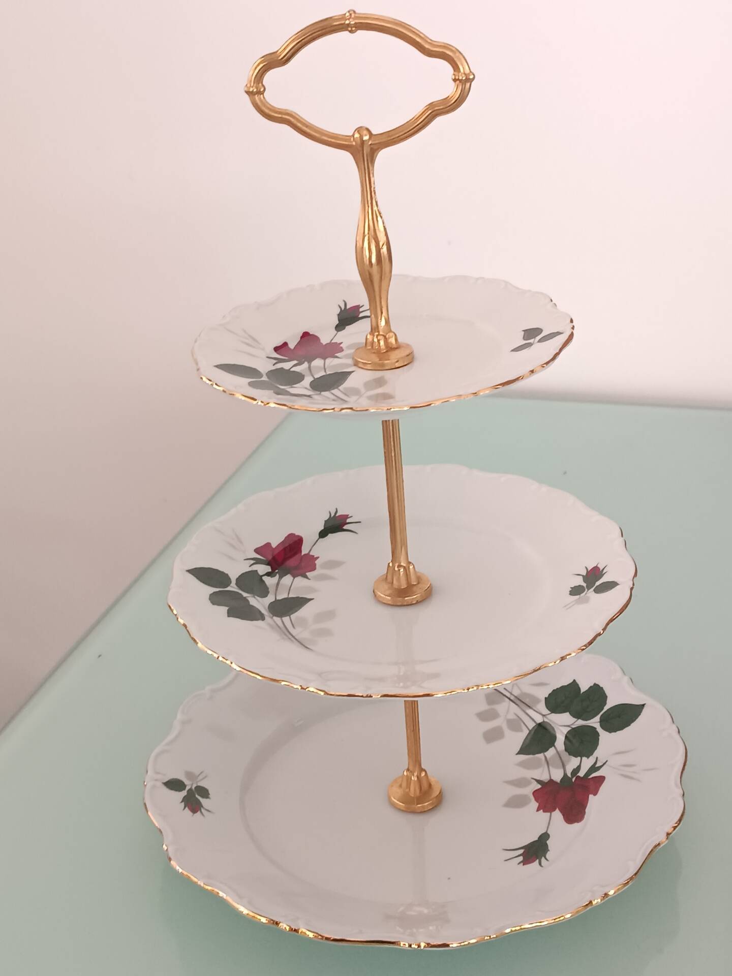 Vintage 3-tier porcelain servant Schumann Arzberg – Bavaria