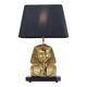 Vintage Brass Pharaoh Table Lamp Hollywood Regency 56cm