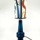 Crystal lamp • Kosta Boda • Sweden • 1960s and custom lampshade