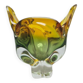 Vase par J. Hospodka pour les verreries de Chribska, ancienne Tchécoslovaquie, années 1960.