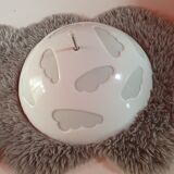 suspension lamp ceiling lamp ikea SKOJIG cloud white by Henrik Preutz for Ikea 1990