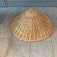 Pair of vintage rattan armchairs