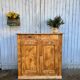 Antique solid wood sideboard