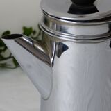 Cafetière  MENESA en Cuivre Chromé vintage 1950