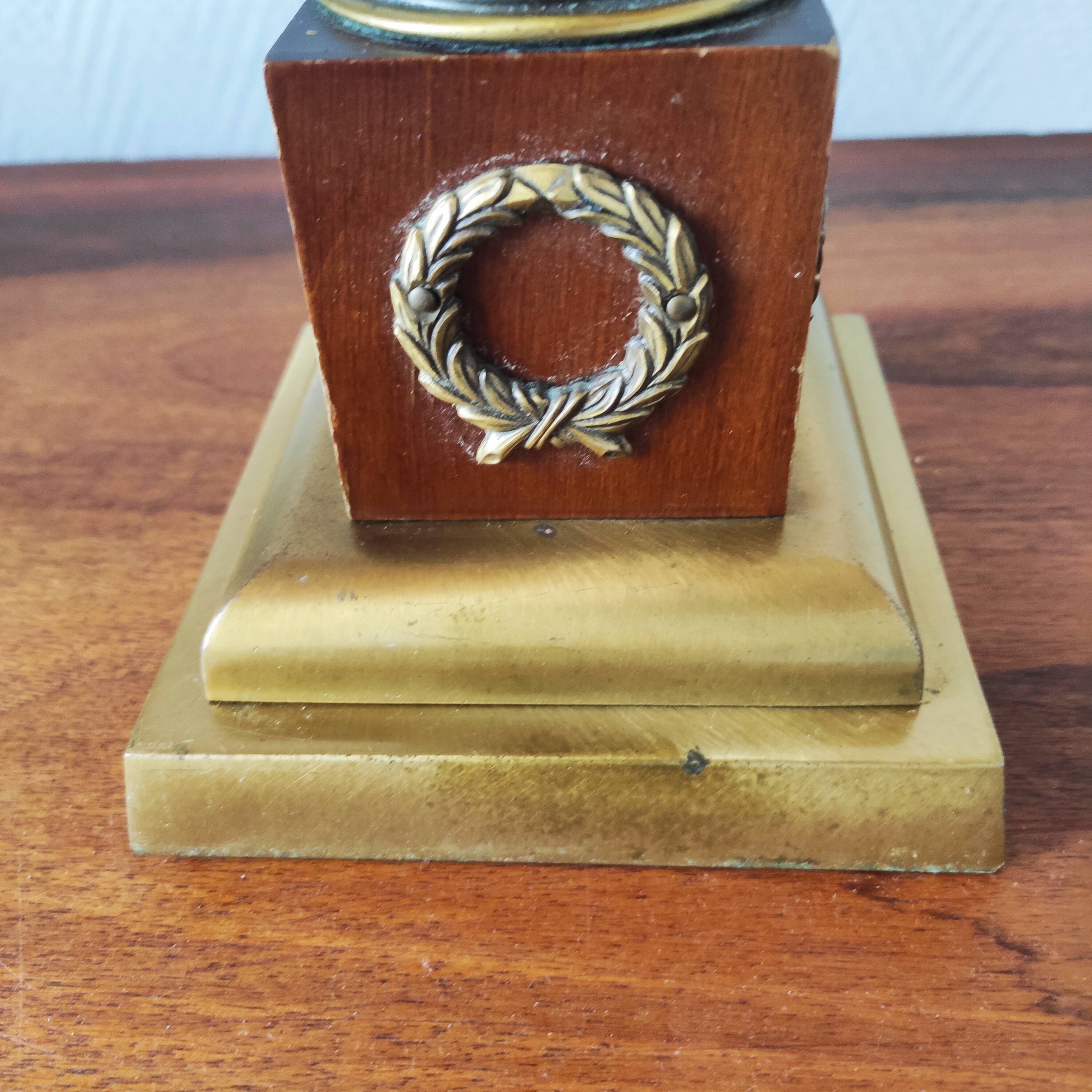 Pair of neo-classical Empire style lamps