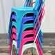 Set of 6 Tolix garden chairs