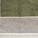 Handmade artisanal Moroccan Atlas rug made from natural wool.