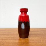 Mid-Century Fat Lava vase in ceramic WGP by Scheurich, West Germany, 1960s.