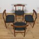 Mid-Century Teak Dining Table & Chairs by Hans Olsen for Frem Røjle.