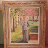 Canvas signed J.Blondeel