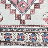 Handmade Wool Oushak Rug