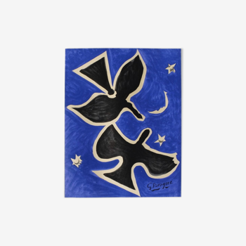 Les oiseaux Georges Braque, 1961