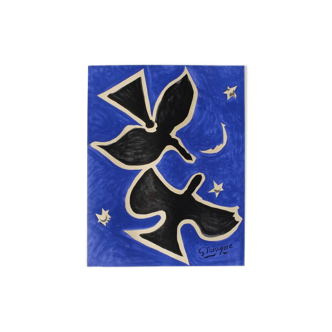 Les oiseaux Georges Braque, 1961