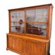 XL vintage display cabinet / bookshelf / apothecary cabinet