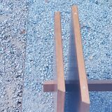 Scandinavian coffee table in teak and glass design Gustav Gaarde