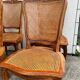 Set of 6 Cane Chairs in Louis XV style