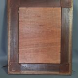 Old mirror beveled frame louis xvi style gilded stucco wood 58x48,5 cm sb