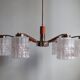 Lustre à 6 bras, Danemark 1960-1970