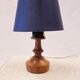 Set of 2 small wooden table or bedside lamps by aka lighting, germany