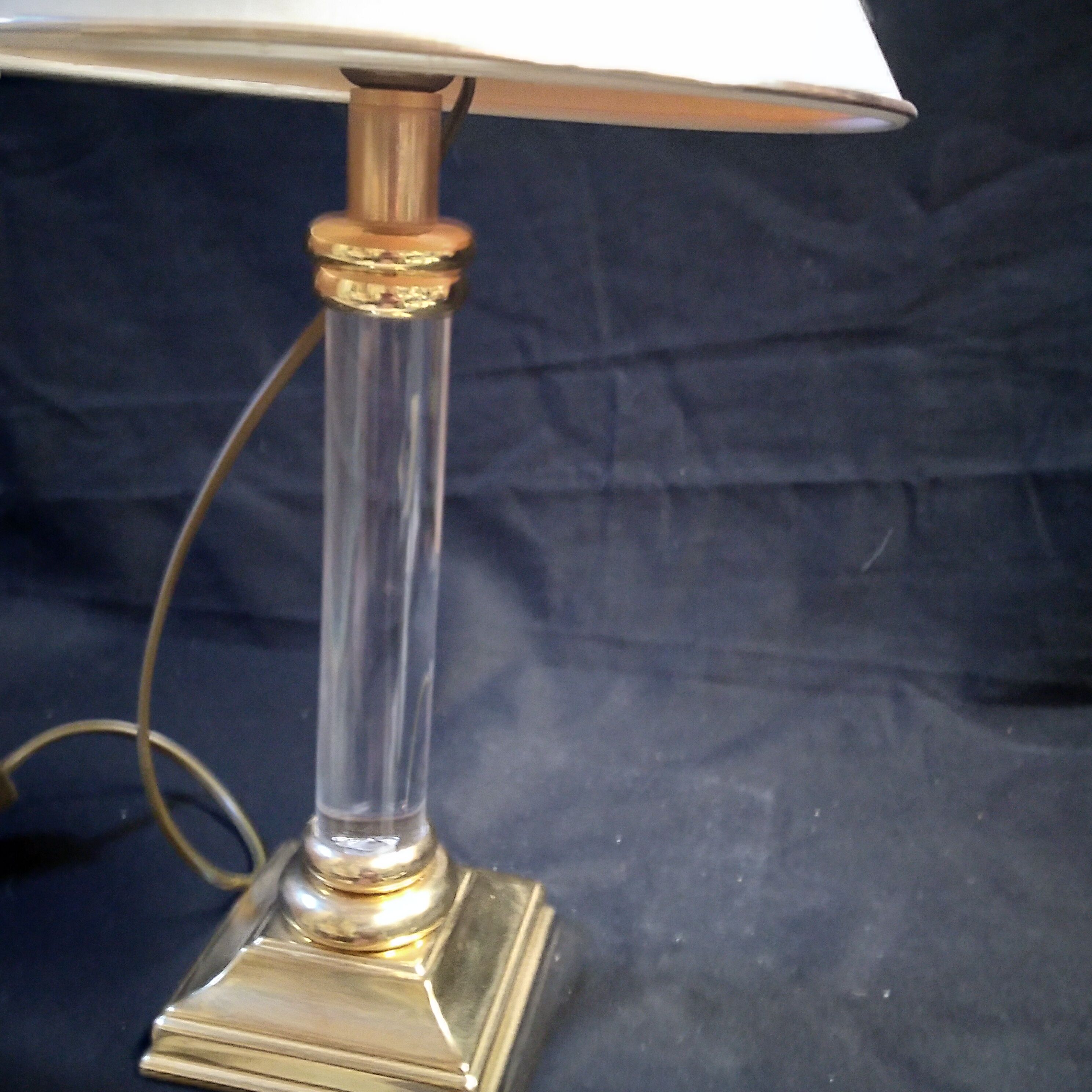 Brass lamp and plexi the Dauphin 1970