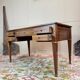 Bureau Plat Double Face En Acajou De Style Louis XVI XIX Eme Siècle