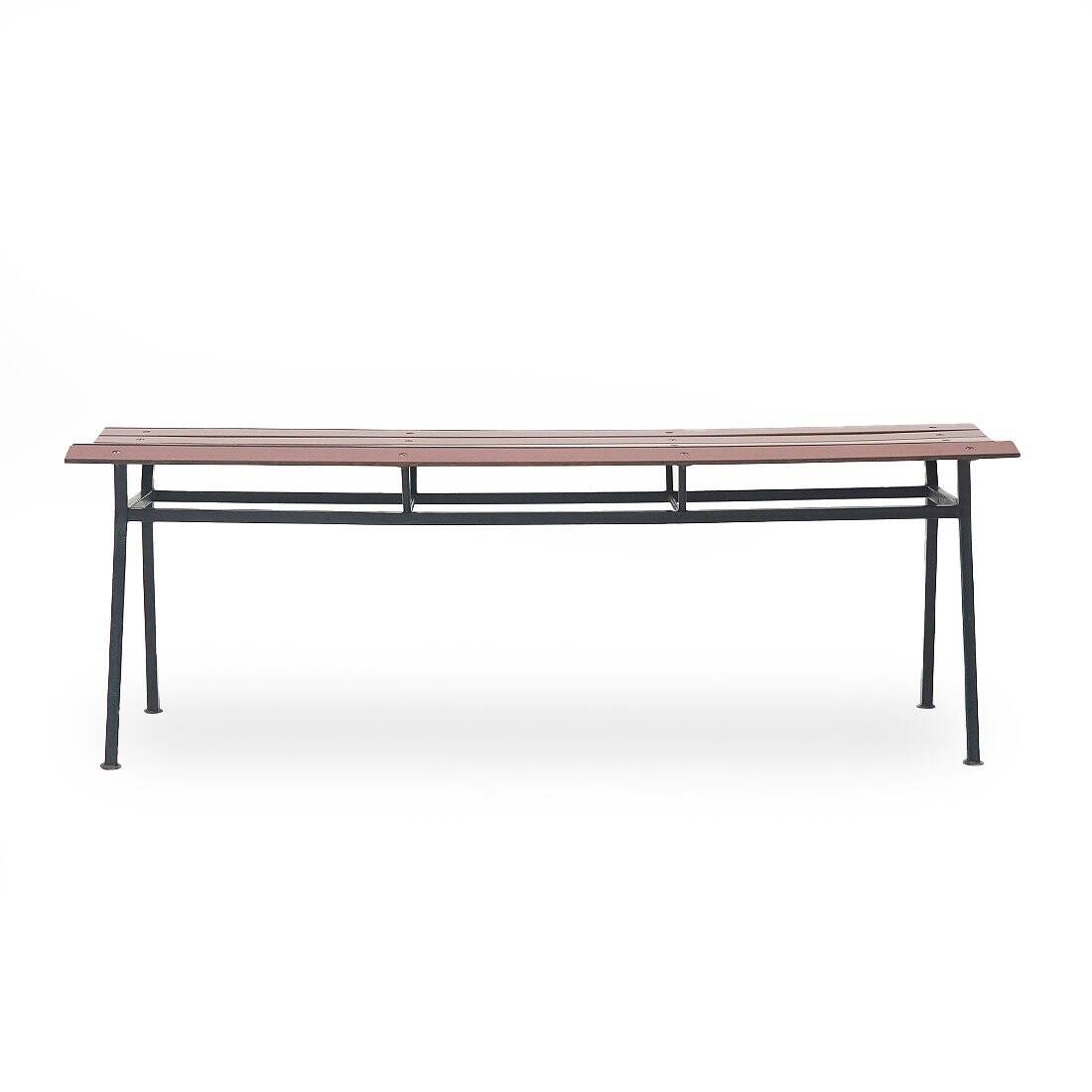 Vintage metal bench, 1950s