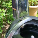 Chrome and Bakelite ashtray by Demeyere