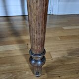 Farm table with turned legs