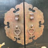 Chinese furniture console 1960 lase wood