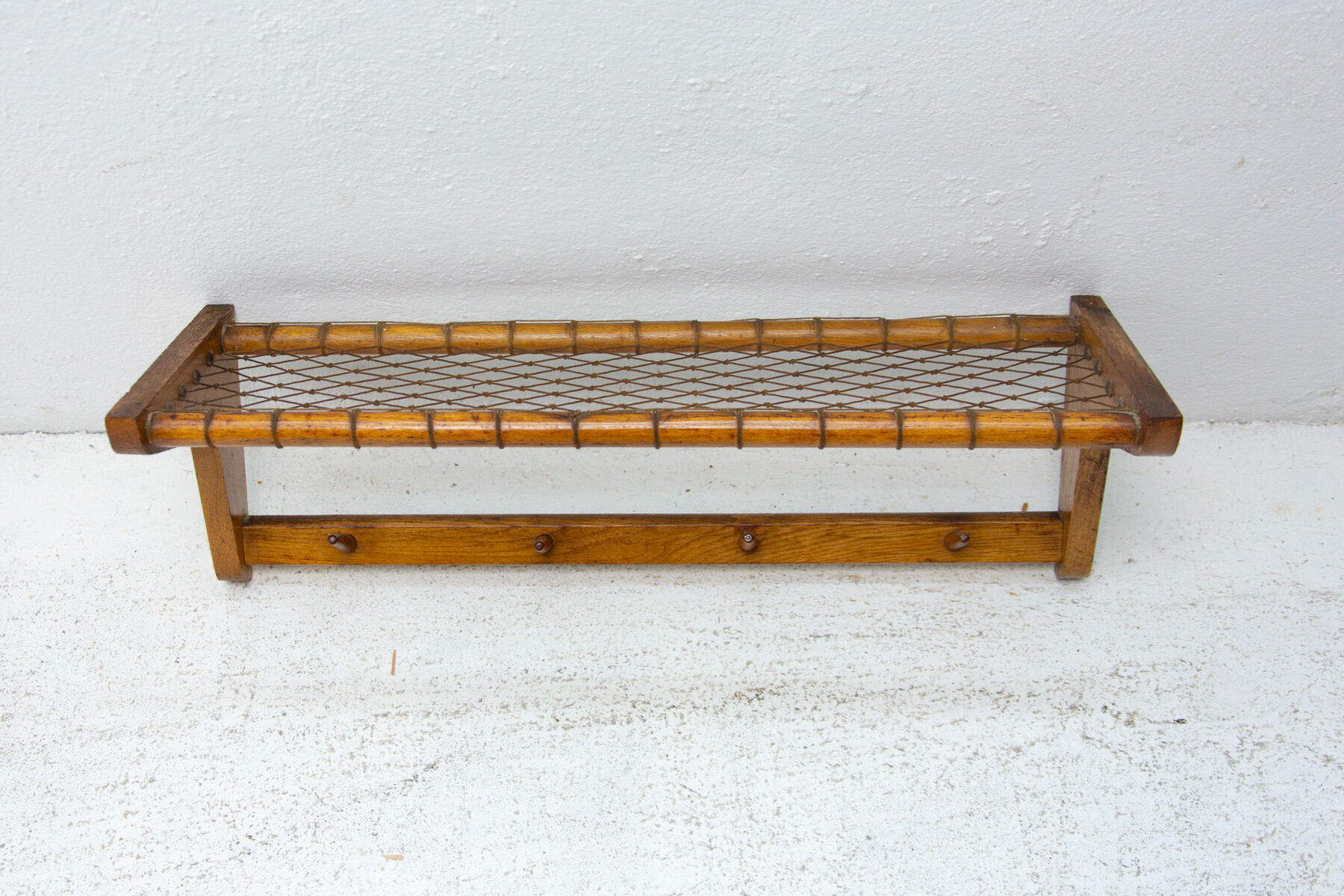 Mid century wall shelf by Krásná Jizba, Czechoslovakia, 1960´s