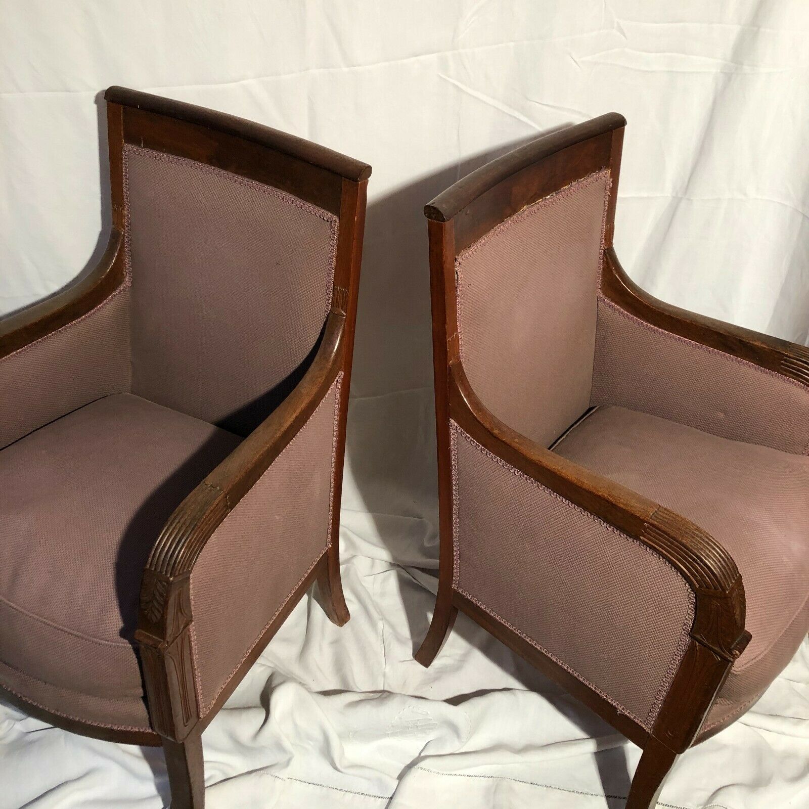 Paire de bergères époque Restauration