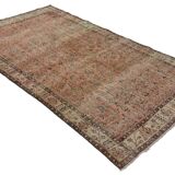 Turkish Anatolian Handmade Vintage Rug 302 cm x 177 cm